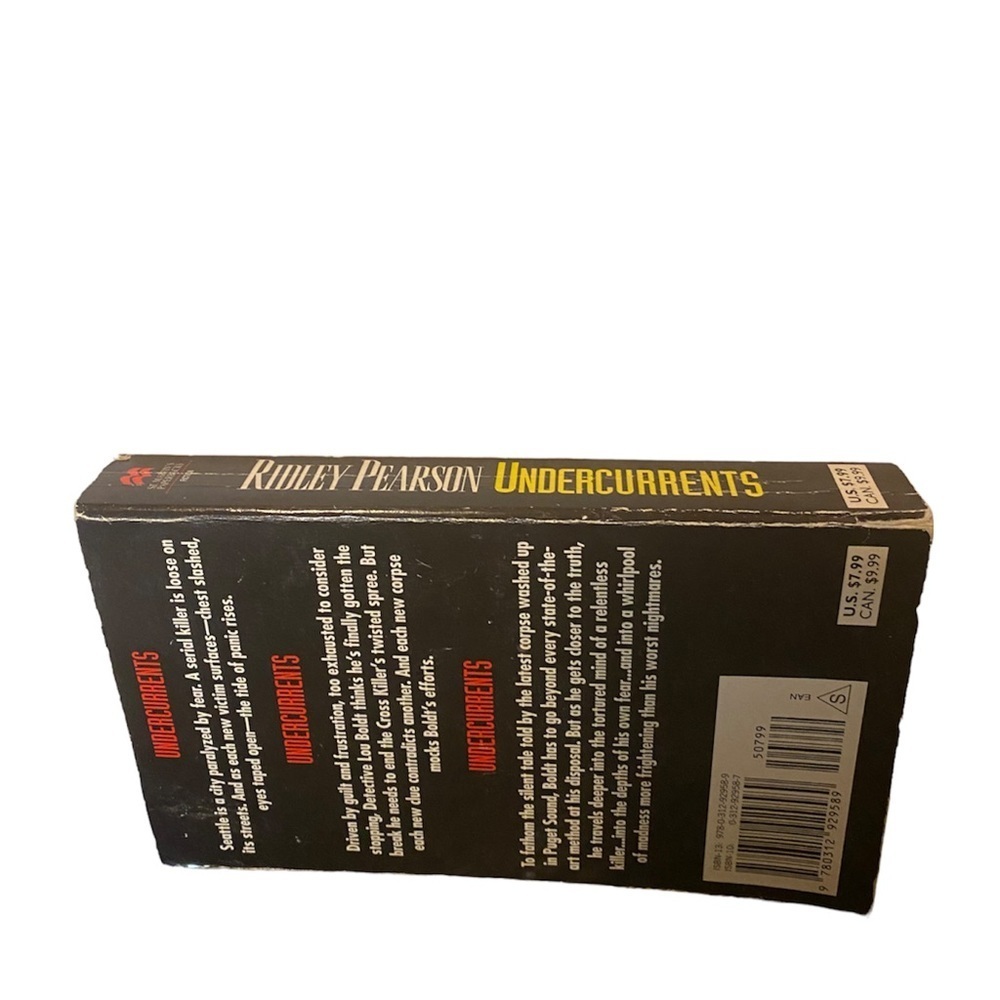 Undercurrents - paperback, Ridley Pearson - Picture 3 of 3